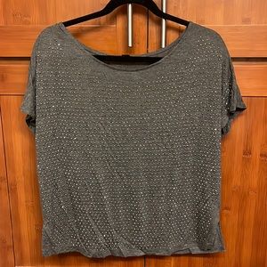 All Saints Metallic Top